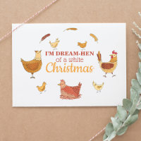 Feliz Natal de frango