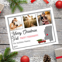 Feliz Natal do Mississippi Photo Holiday