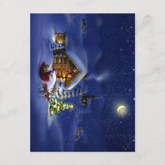 Cartão Postal De Festividades Feliz Natal e feliz ano novo!