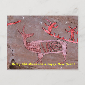 Cartão Postal De Festividades Feliz Natal e um feliz ano novo!