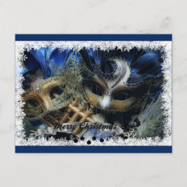 Cartão Postal De Festividades Feliz Natal Gêmeos