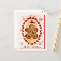 Feliz Natal Gingerbird Man