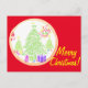 Cartão Postal De Festividades Feliz Natal! Joy to the World Cookie (Frente)
