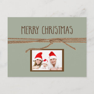 Cartão Postal De Festividades Feliz Natal Mini Foto