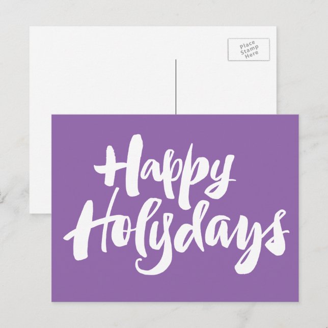 Cartão Postal De Festividades Feliz Natal religioso nos Dias Santa (Frente/Verso)