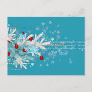 Cartão Postal De Festividades Feliz Natal Saudação