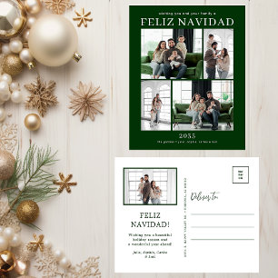 Cartão Postal De Festividades Feliz Navidad 5 Foto