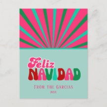 Feliz Navidad - Personalizado não fotográfico