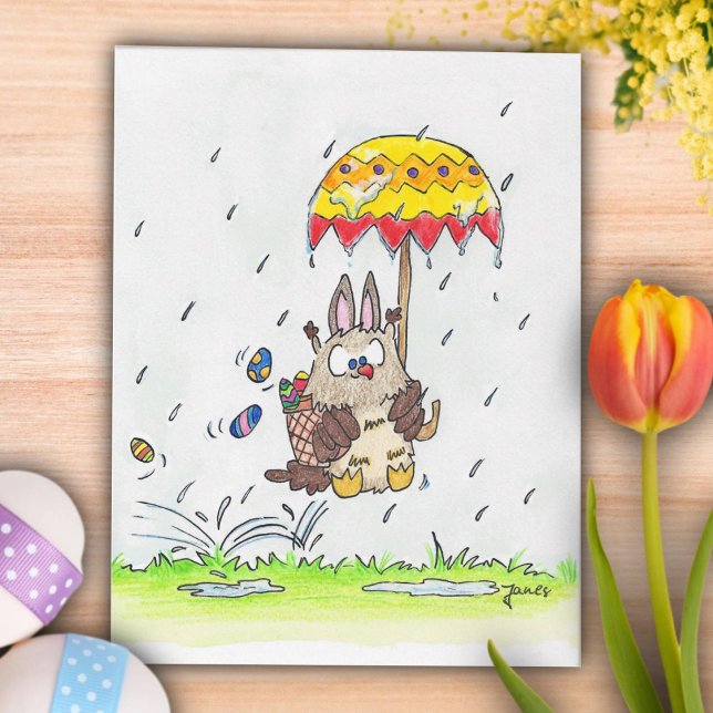 Cartão Postal De Festividades Feliz Páscoa (Criador carregado)