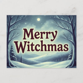 Cartão Postal De Festividades FelizBruxmas 