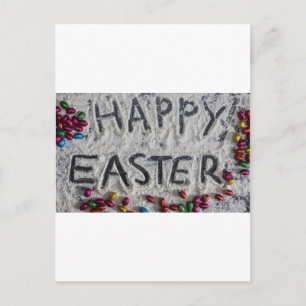 Cartão Postal De Festividades felz pascoa