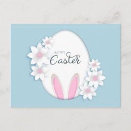 Cartão Postal De Festividades Felz pascoa