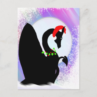 Cartão Postal De Festividades Feriado da Lua do Dragão (Névoa Colorida)