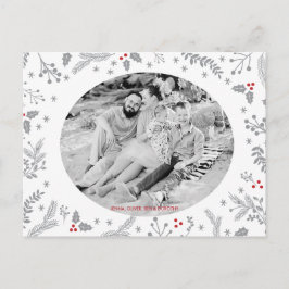 Cartão Postal De Festividades Feriado de Natal em Berries