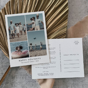 Cartão Postal De Festividades Feriados Felizes Do Chic Ano Na Revisão 4 Foto