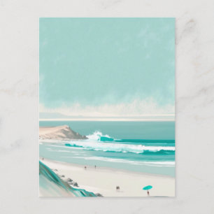 Cartão Postal De Festividades Férias