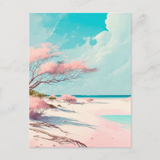 Cartão Postal De Festividades Férias (Frente)