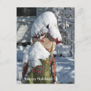Cartão Postal De Festividades Férias Felizes