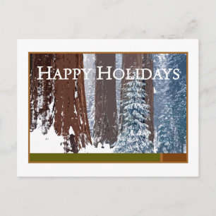 Cartão Postal De Festividades Férias Felizes