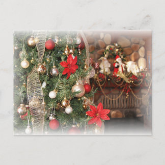 Cartão Postal De Festividades Férias Felizes