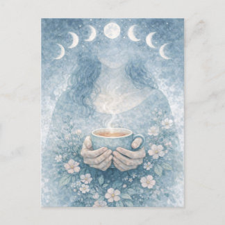 Cartão Postal De Festividades Fertility Goddess Day Watercolor Postcard
