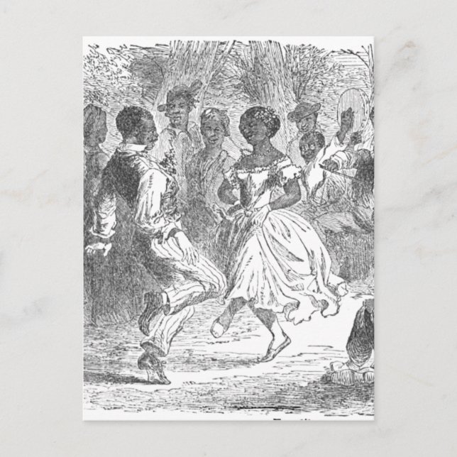 Cartão Postal De Festividades Festividades da véspera de Natal em Louisiana (Frente)