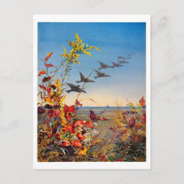 Cartão Postal De Festividades Fidelia Bridges