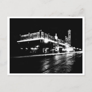 Cartão Postal De Festividades Fila de Teatro de Paducah