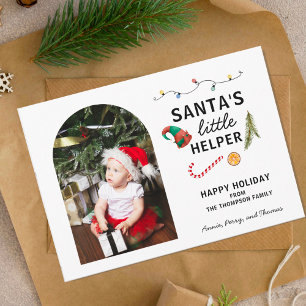 Cartão Postal De Festividades Filha da Primeira Arca de Natal do Bebê