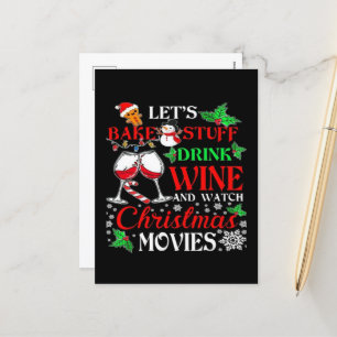 Cartão Postal De Festividades Filme de Natal