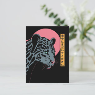 Cartão Postal De Festividades Fique Calmo na Noite