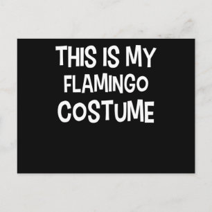 Cartão Postal De Festividades Flamingo   Esta É A Minha Figurança Flamingo