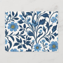 Cartão Postal De Festividades Flower Duet