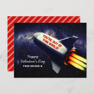 Cartão Postal De Festividades Fora deste Namorados de Rocket Kids