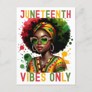 Cartão Postal De Festividades Formando Sista da Mulher Melanina, Rainha Negra Ed