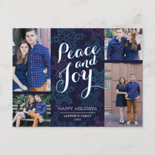 Cartão Postal De Festividades Foto de Feriado das Luzes do norte