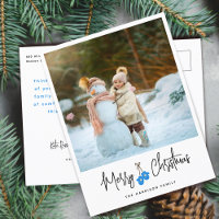 Foto do Blue Mittens da Caligrafia Moderna