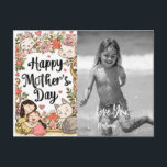 Cartão Postal De Festividades *~* Foto do Dia de as mães coelho Gatinho Whimsica<br><div class="desc">Cartão de dia de as mães - CARTÃO POSTAL / CARTÃO DE POSTO (Código de pesquisa AP72 para localizar itens semelhantes ) Fontes, cores, etc. são facilmente alteradas na área Design. * Desejos de Dia de as mães melhorados por questões energéticas de uma CRIANÇA / CRIANÇA / CRIANÇAS / PESSOA....</div>