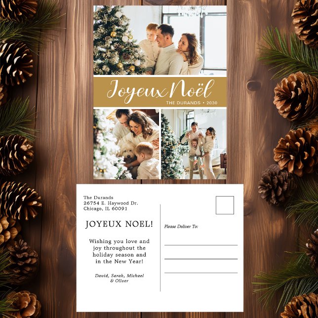 Cartão Postal De Festividades Foto do Joyeux Noel 3 (Criador carregado)