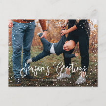 Foto Moderna Escrita na Neve 2