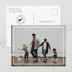 Cartão Postal De Festividades Foto travessa