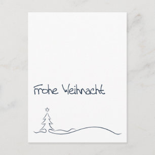 Cartão Postal De Festividades Frohe Weihnacht... /Feliz Natal