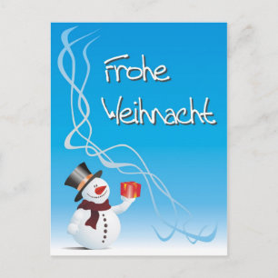 Cartão Postal De Festividades Frohe Weihnacht... / Feliz Natal