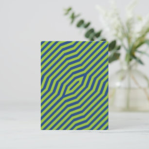 Cartão Postal De Festividades Fundo de listras diagonais simétricas 7