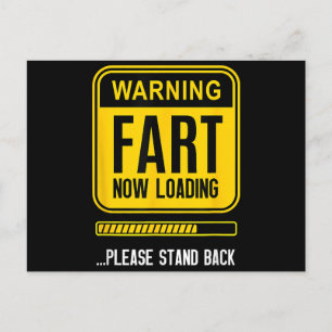 Cartão Postal De Festividades Gag Engraçado