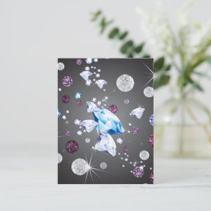 Cartão Postal De Festividades Galáxia Diamante 5