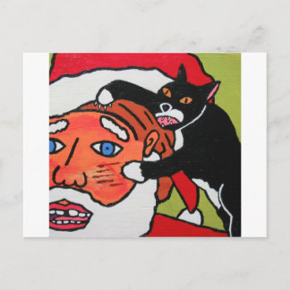 Cartão Postal De Festividades Garras de Gracie