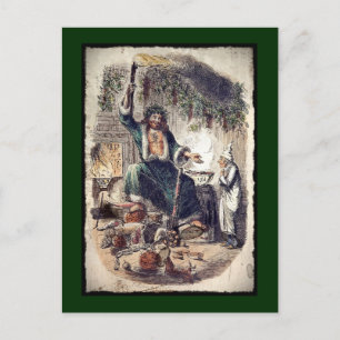 Cartão Postal De Festividades Ghost of Christmas Present