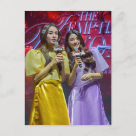 Cartão Postal De Festividades GinJay Ginny and Jayna