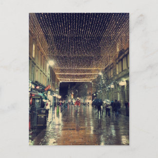 Cartão Postal De Festividades Glasgow Scotland Christmas Lights